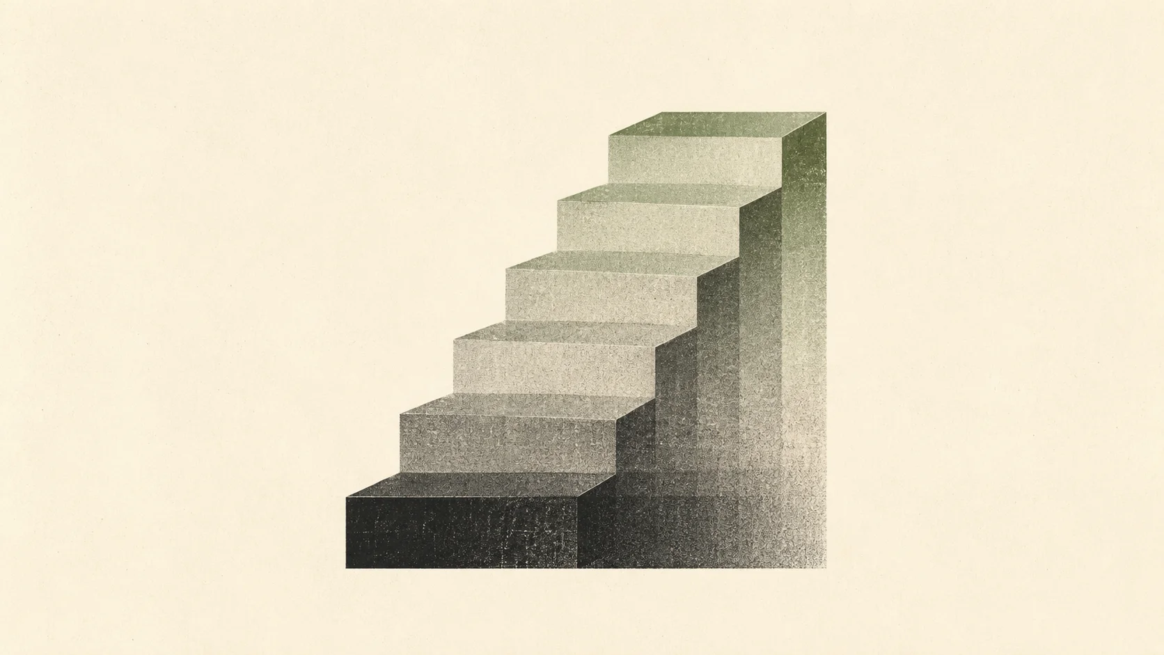 Editorial illustration for Stop Starting From Zero.