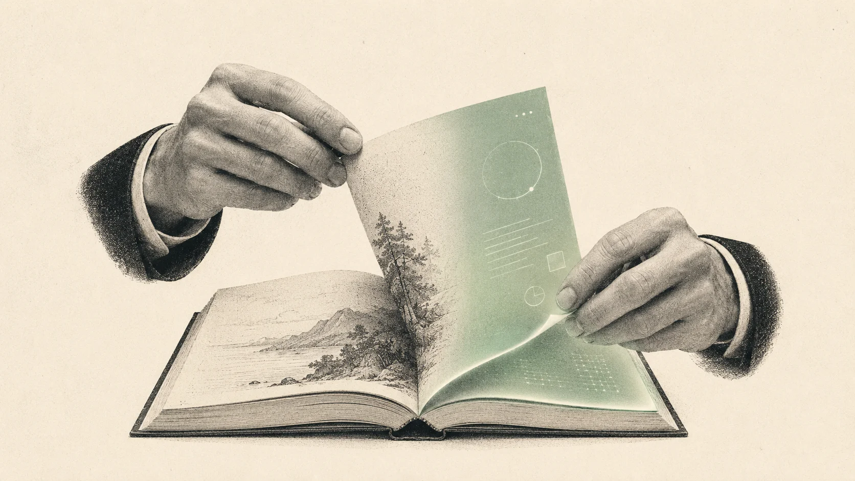 Editorial illustration for AI Fluency Is Becoming Professional Literacy.